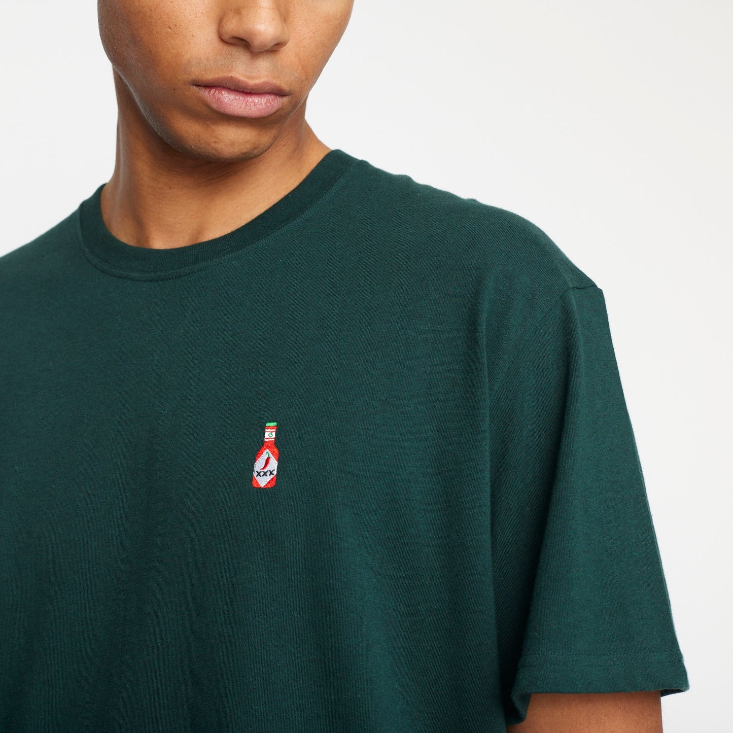 APPLICATION T-SHIRT (1378) HOT - darkgreen