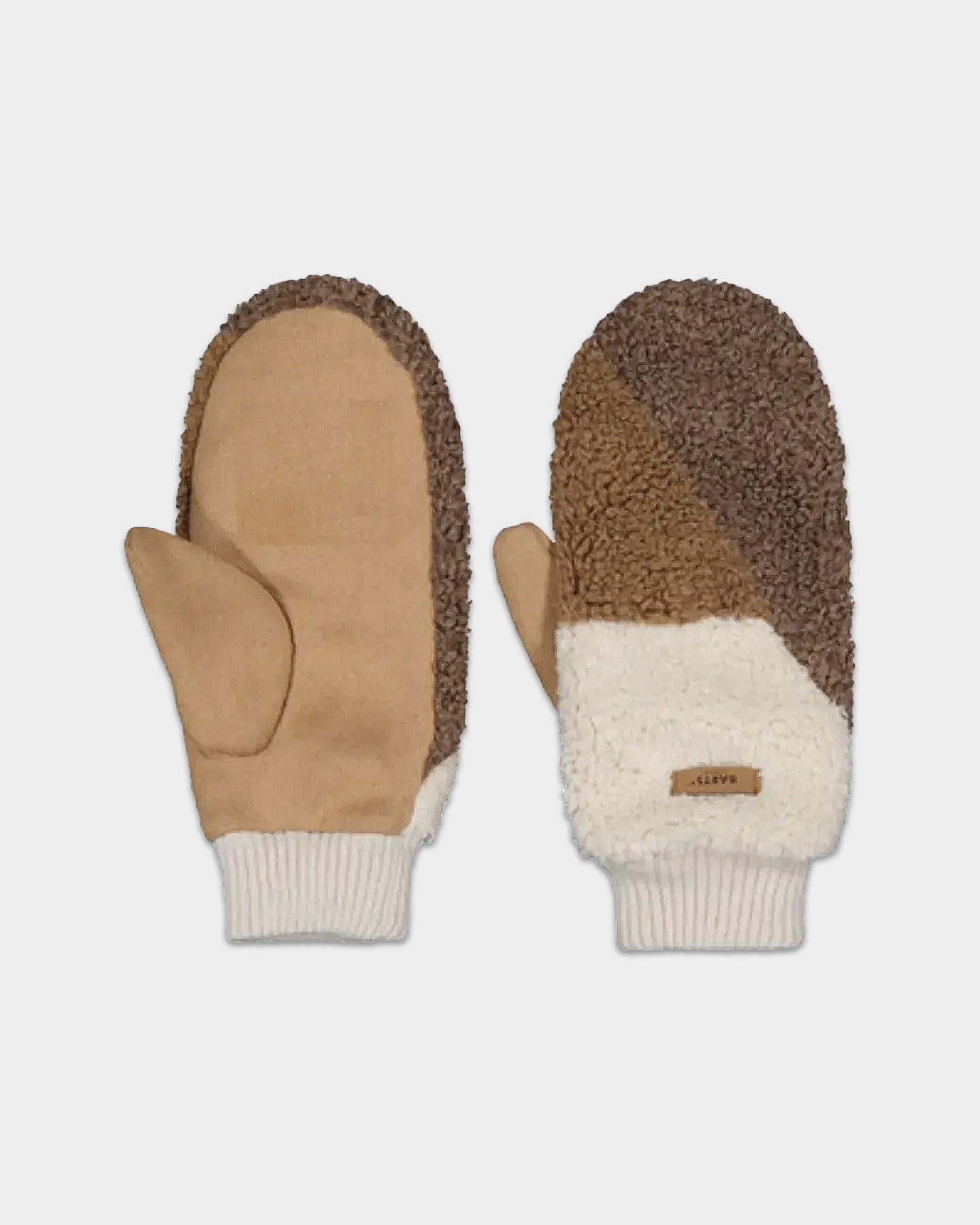 TEDDY MITTS - light brown