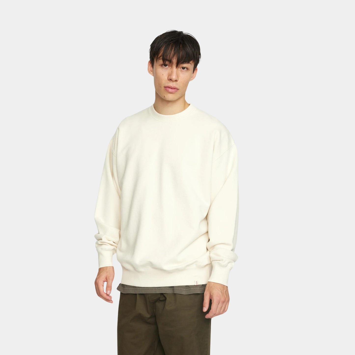 REV LOOSE CREWNECK (2060) - offwhite