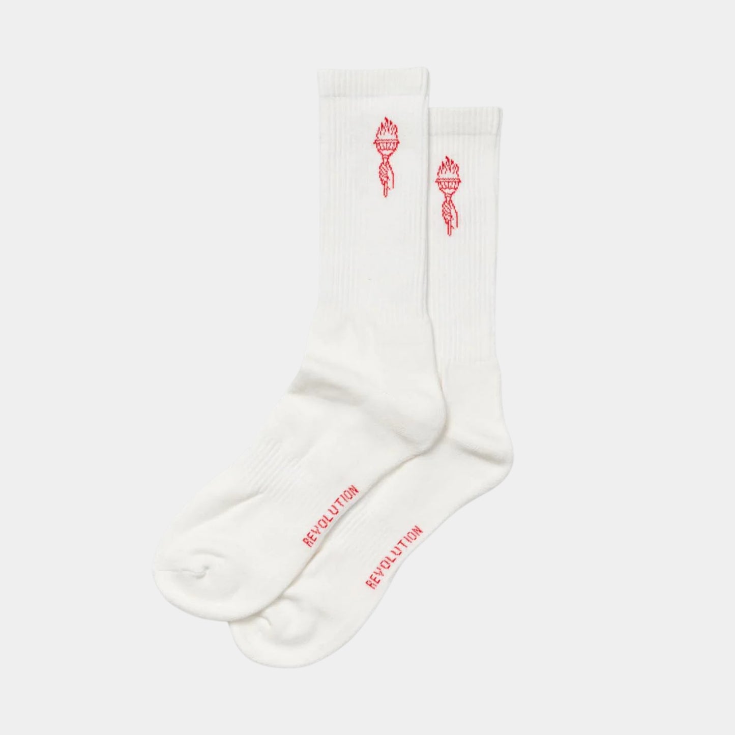 BRAND SOCKS (8901) - white