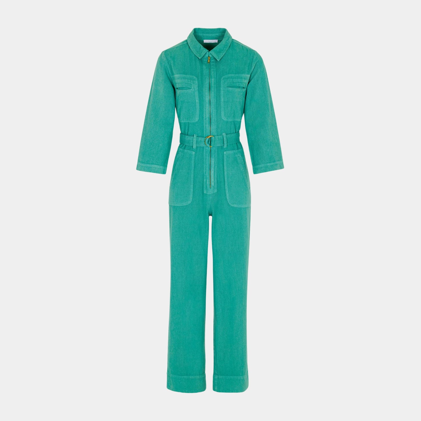 LOUISE TWILL SUIT - aloe vera