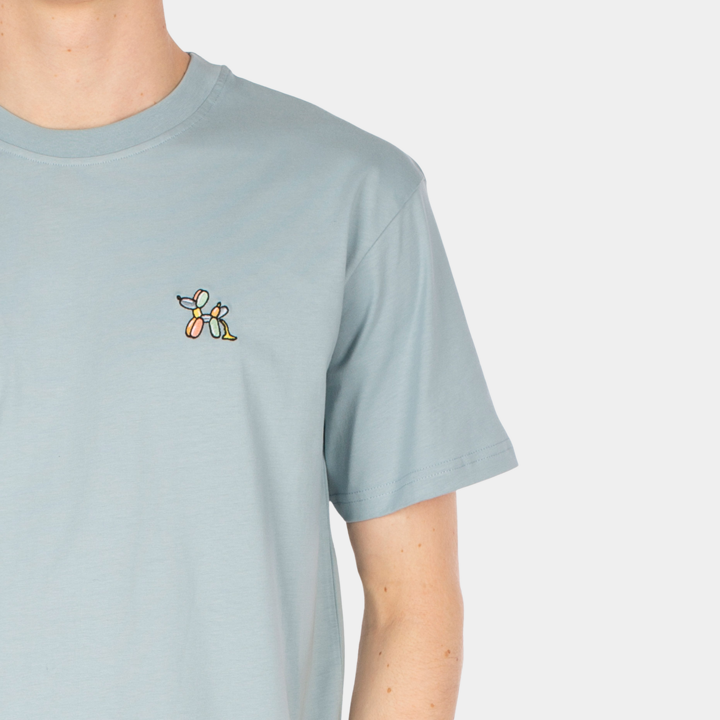 DOG A WHILE T-SHIRT - slate