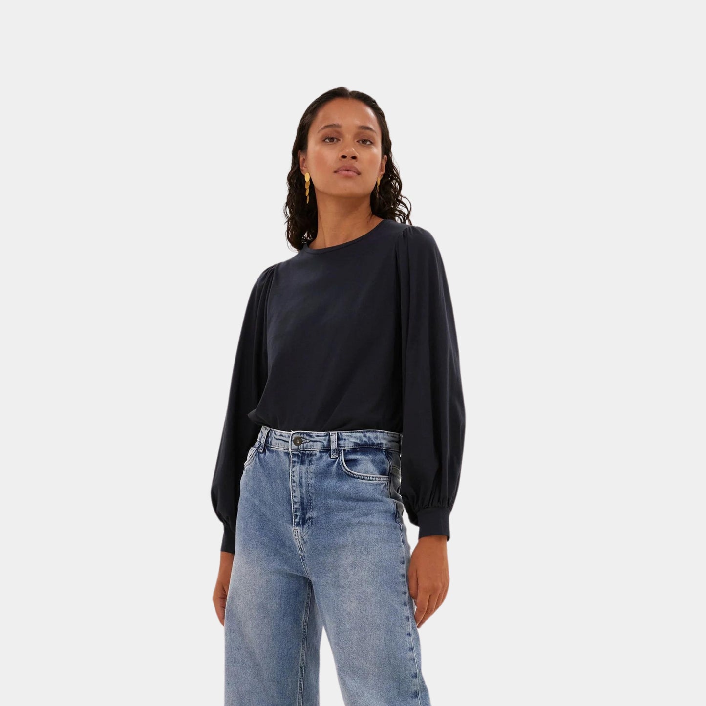 JOJO JERSEY TOP - midnight