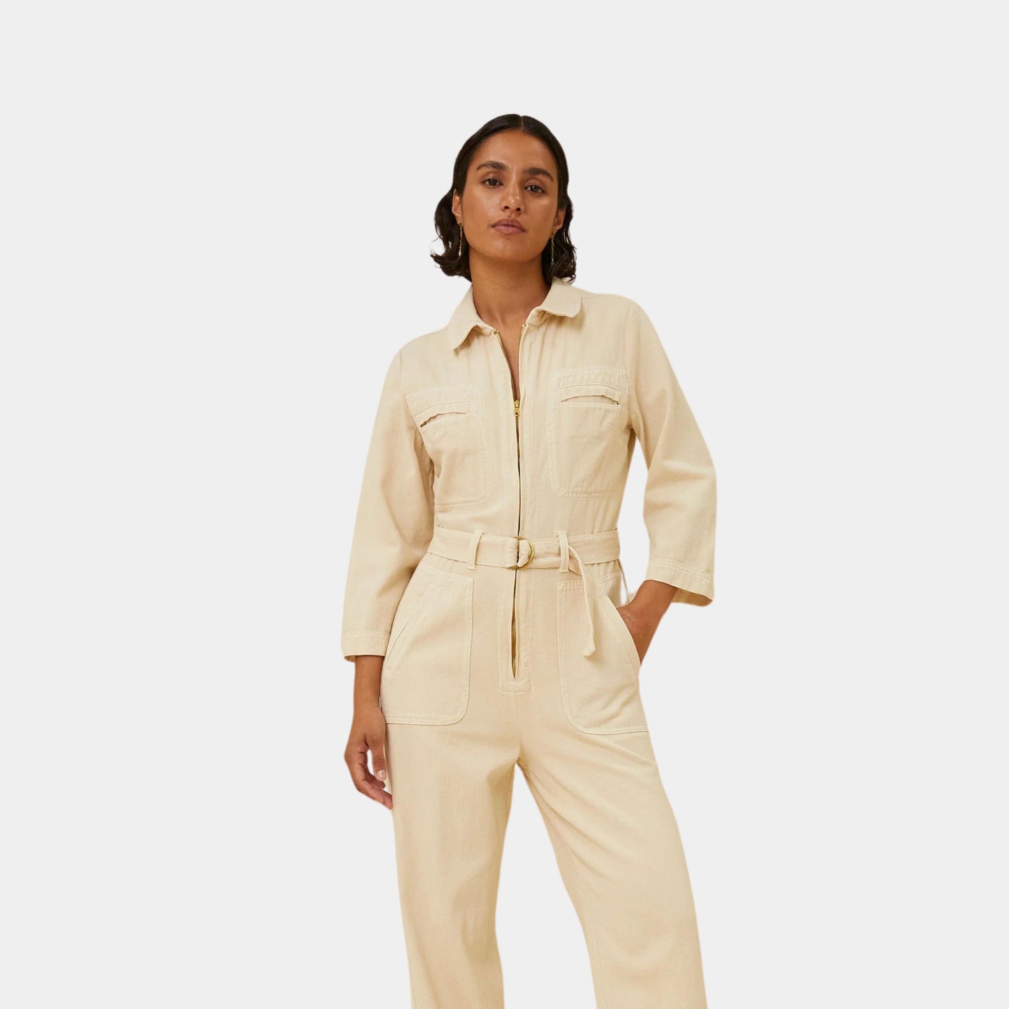 LOUISE TWILL SUIT - grain