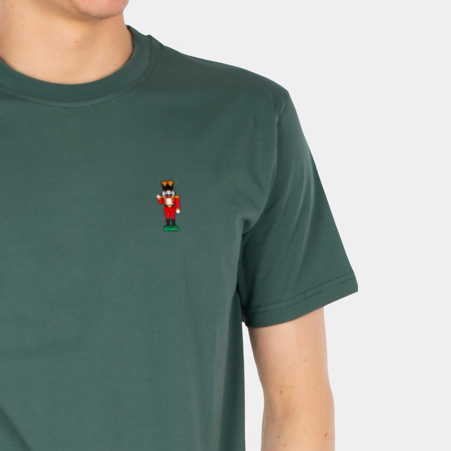 NUTCRAX EMB TEE - cool jungle