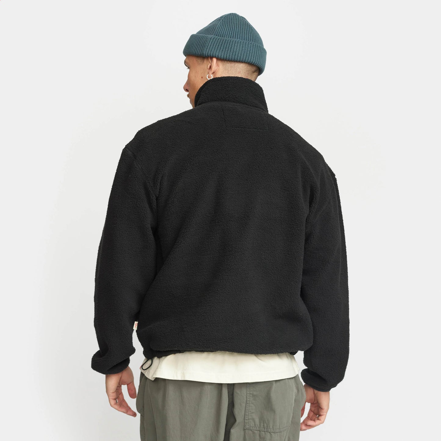 FLEECE HALF ZIP (2777) - black