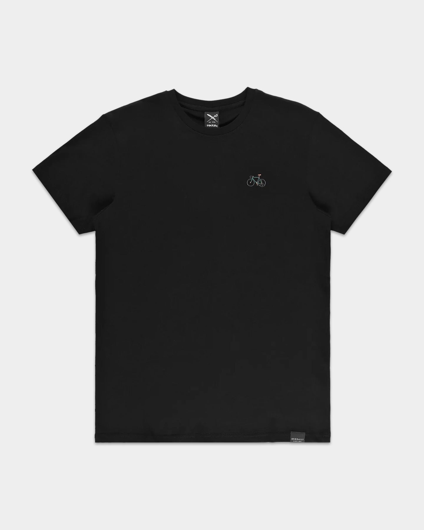 PEACERIDE EMB TEE - black
