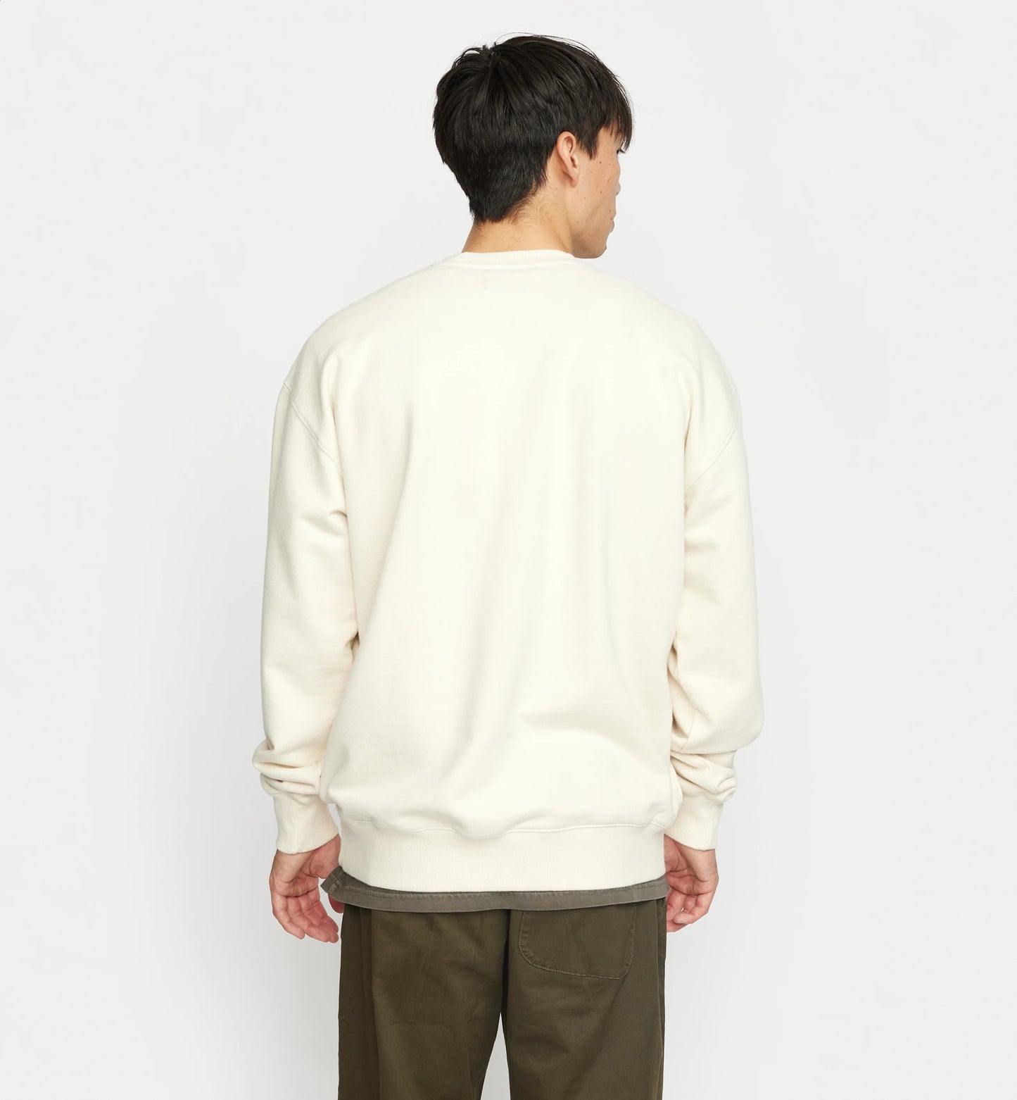 REV LOOSE CREWNECK (2060) - offwhite