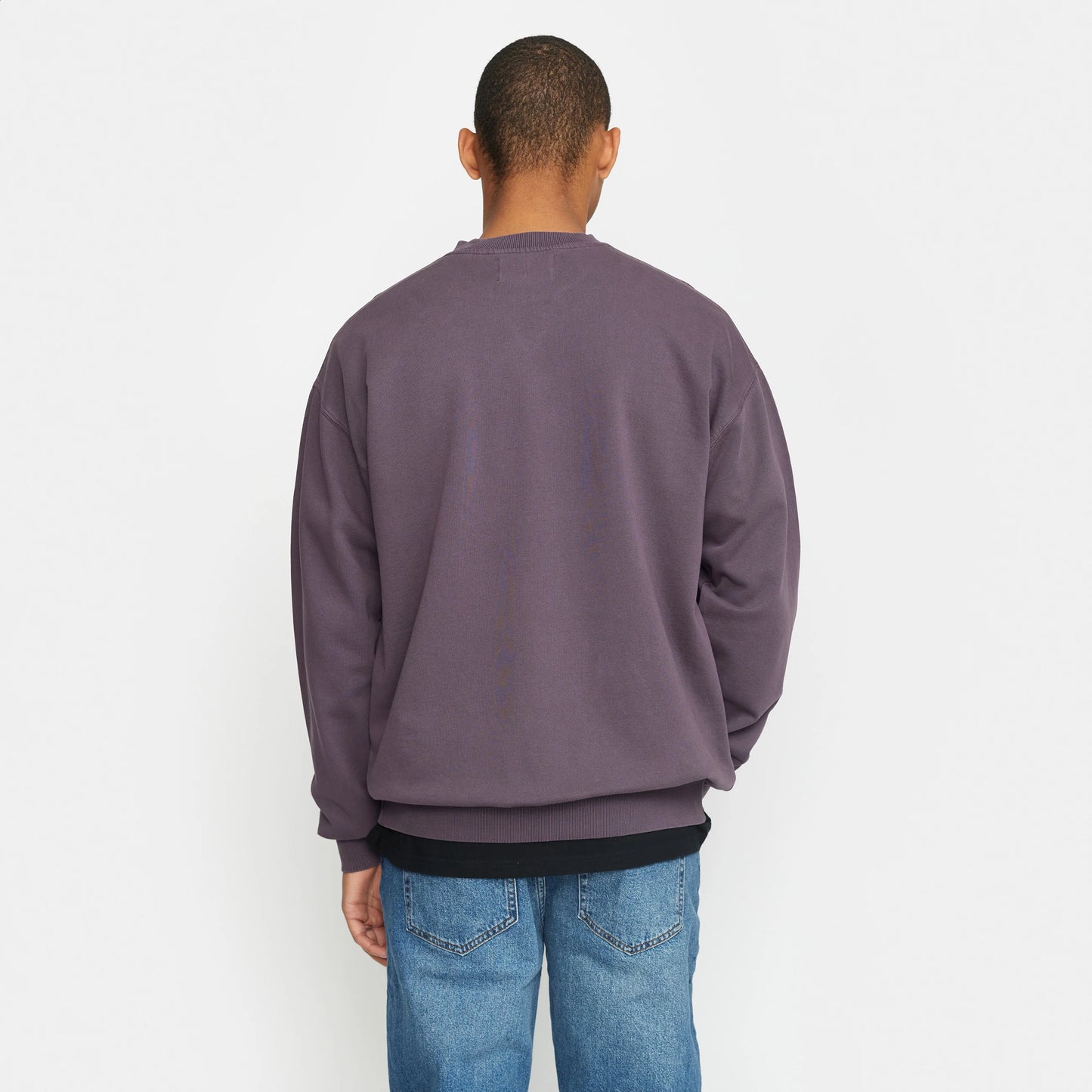 LOOSE CREWNECK (2727) REV - darkpurple
