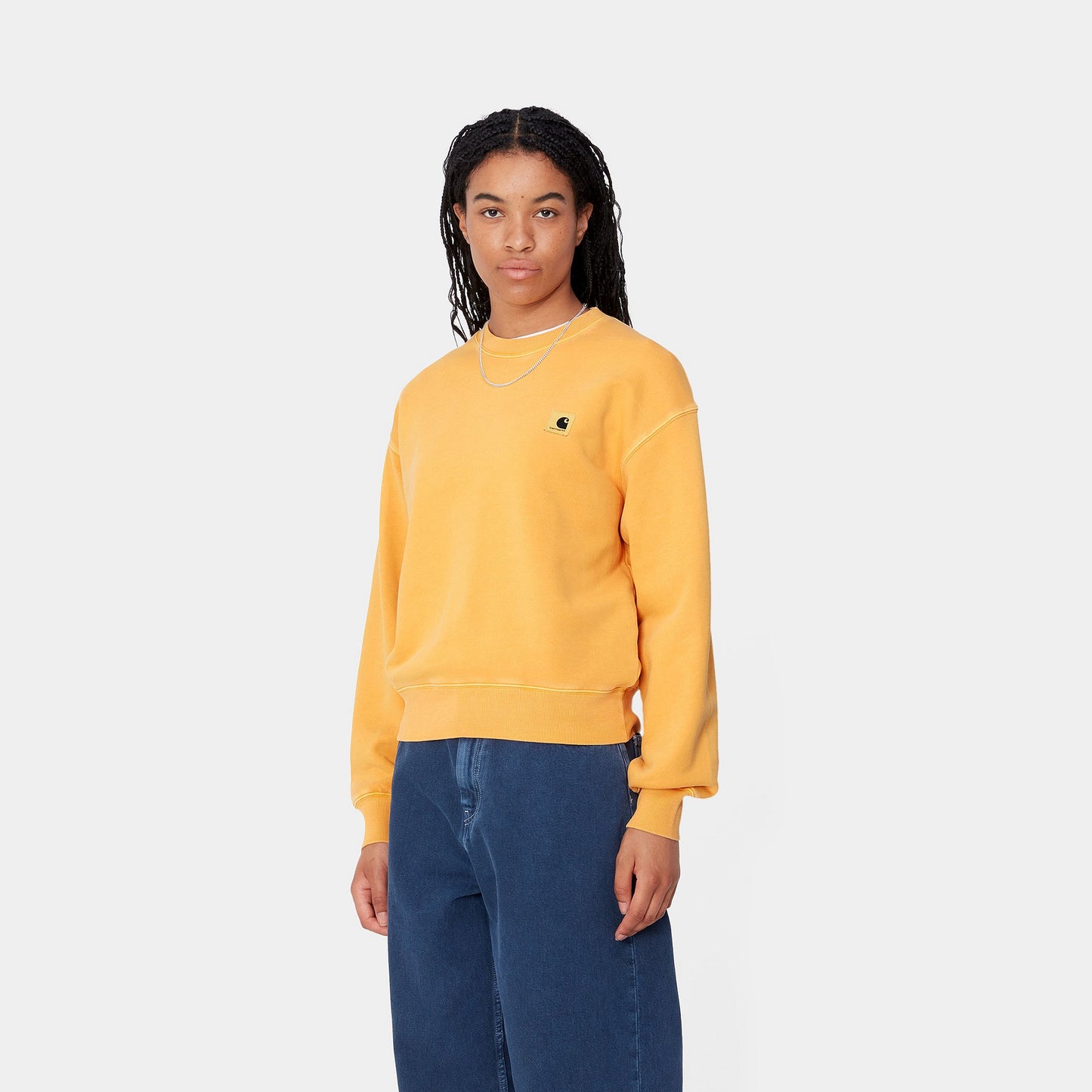 W' NELSON SWEATSHIRT - winter spice garment dyed