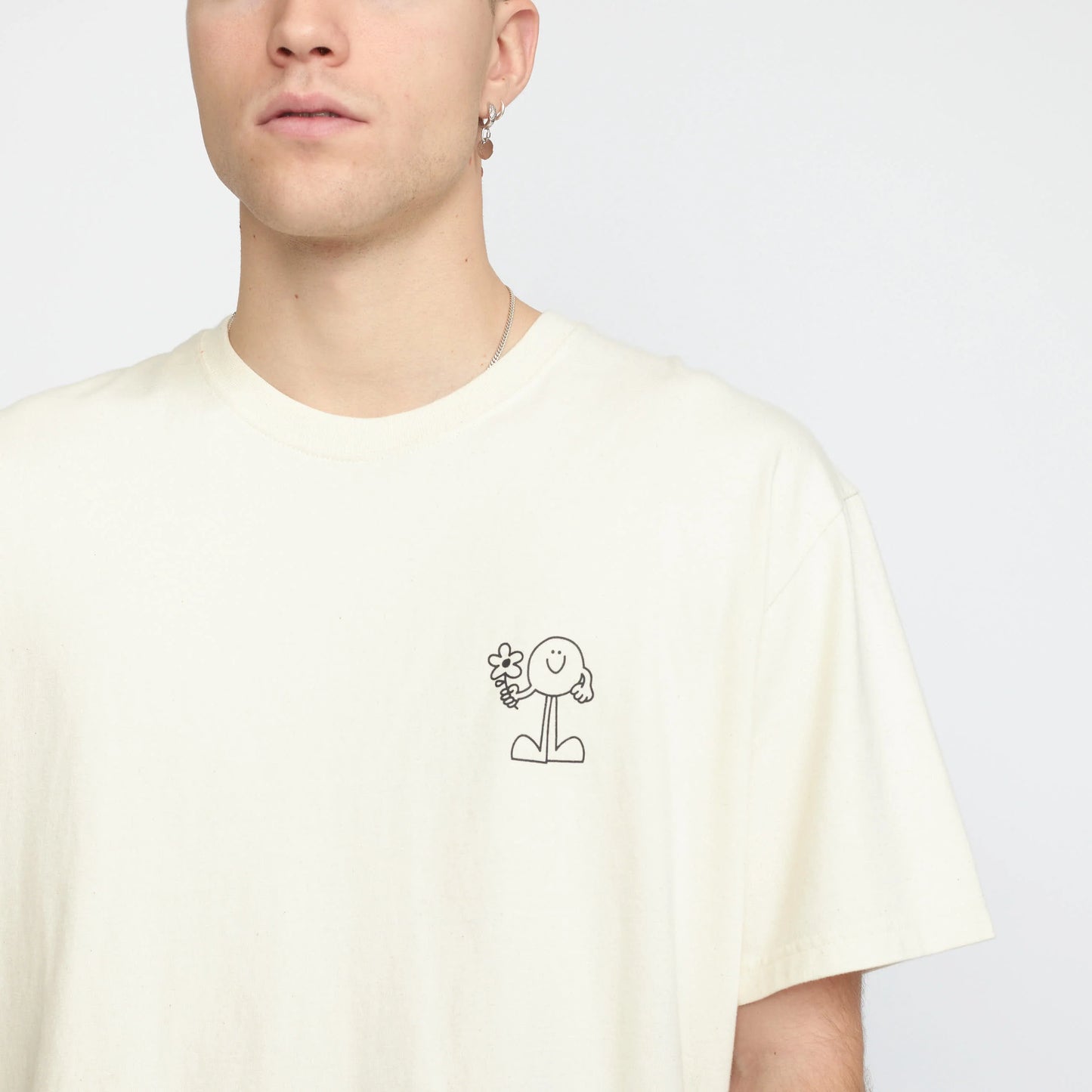 PRINTED T-SHIRT (1375) FLO - offwhite