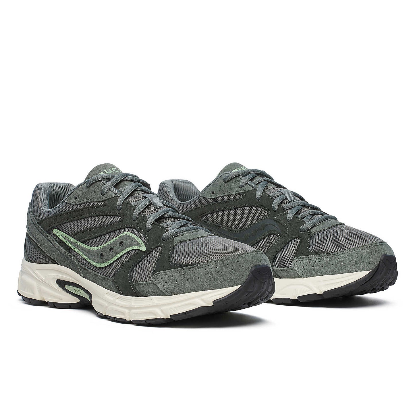 RIDE MILLENIUM SUEDE - olive/offwhite
