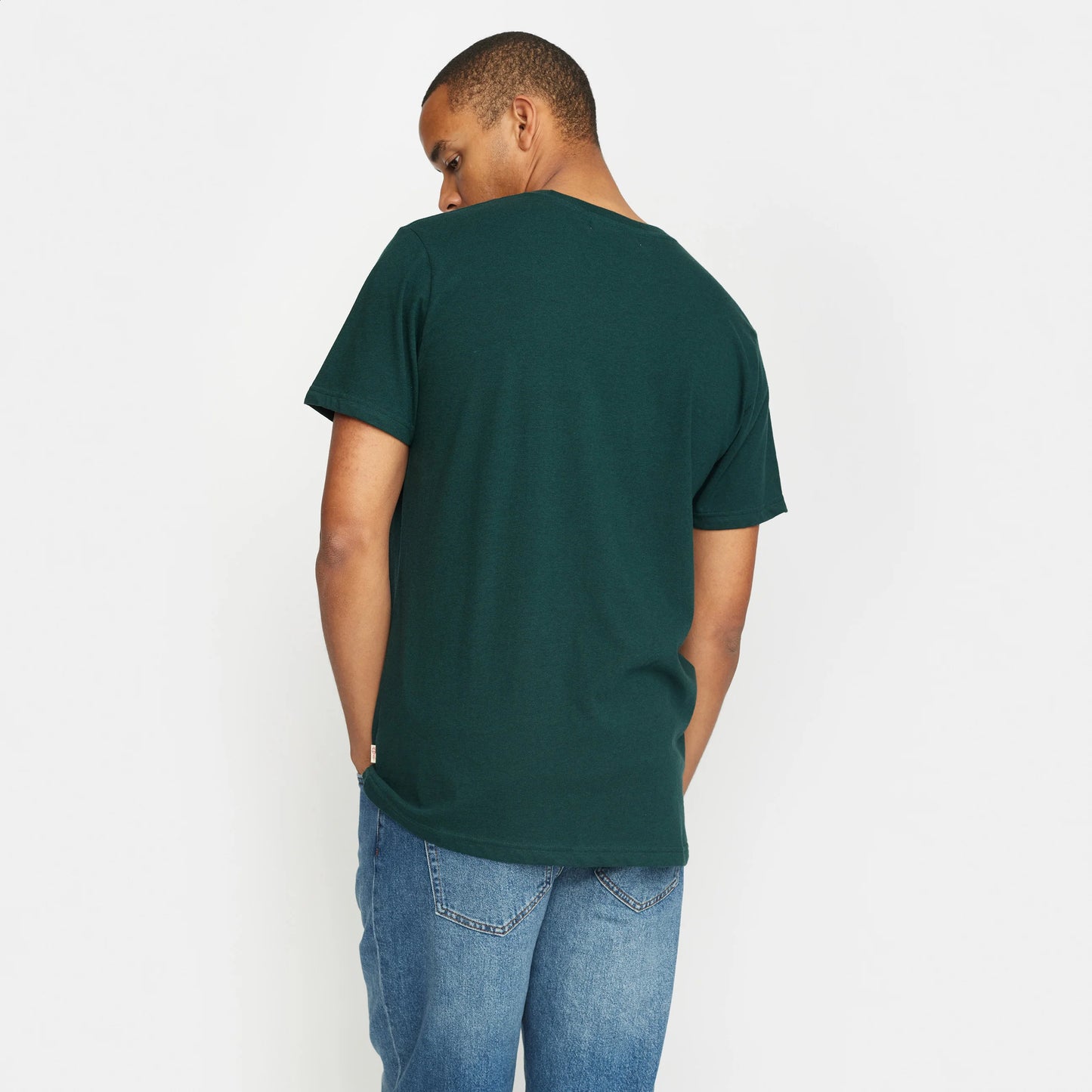REGULAR T-SHIRT (1051) - darkgreen melange