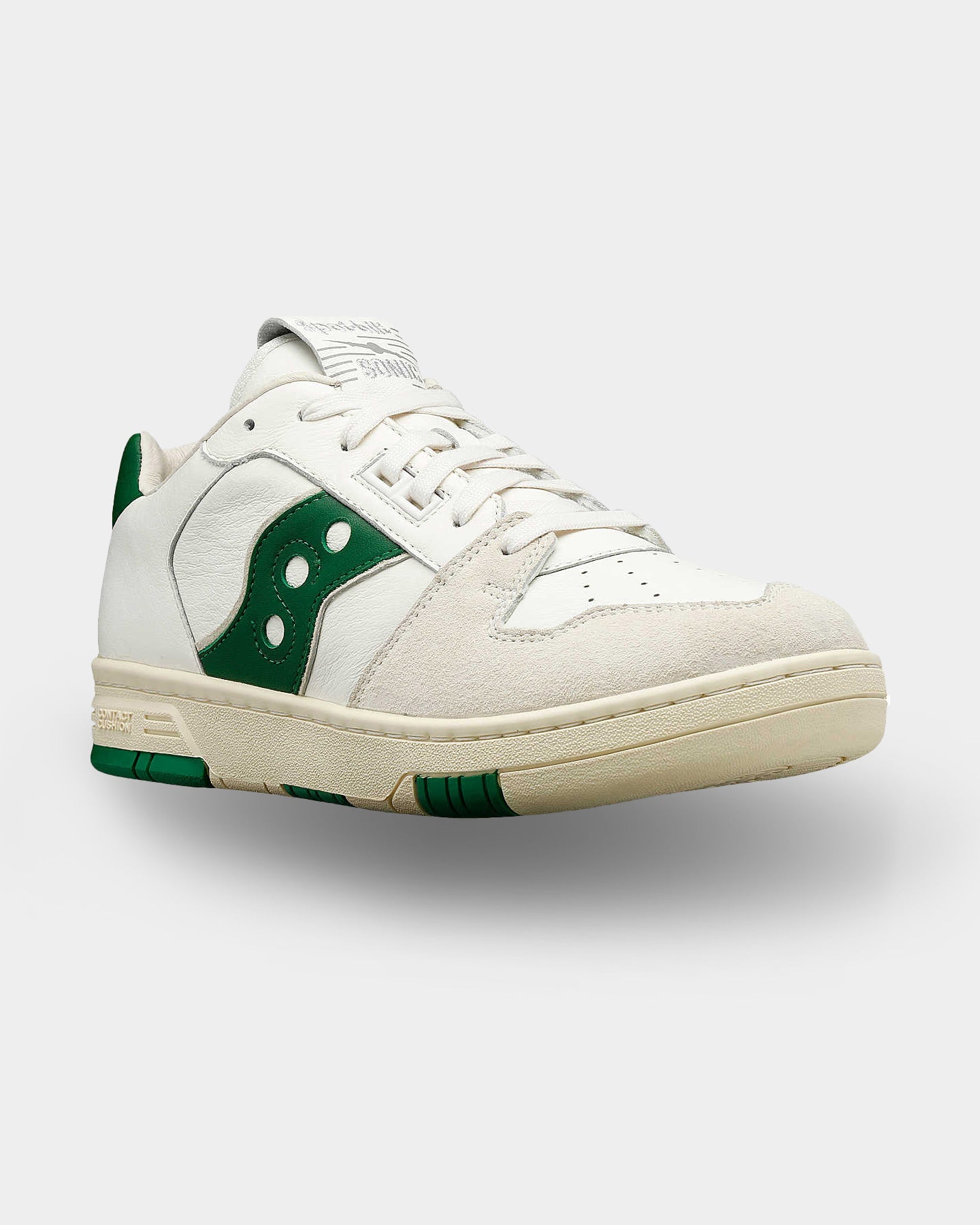 SONIC LOW - white/green