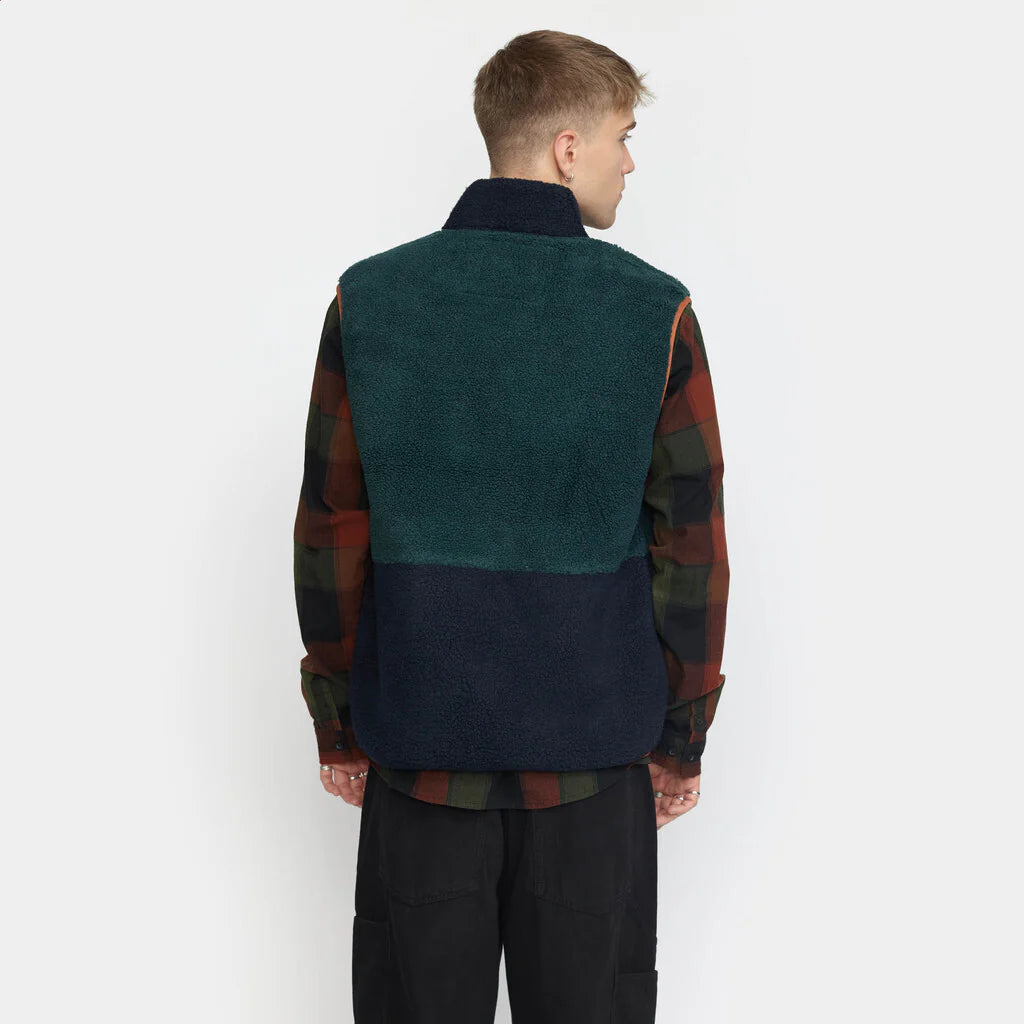 TEDDY VEST (7716) - darkgreen