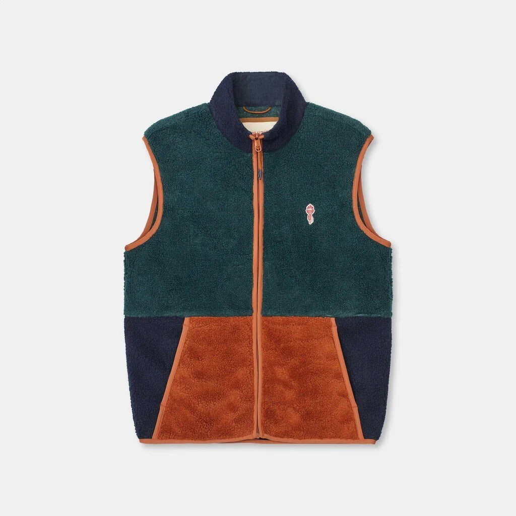 TEDDY VEST (7716) - darkgreen