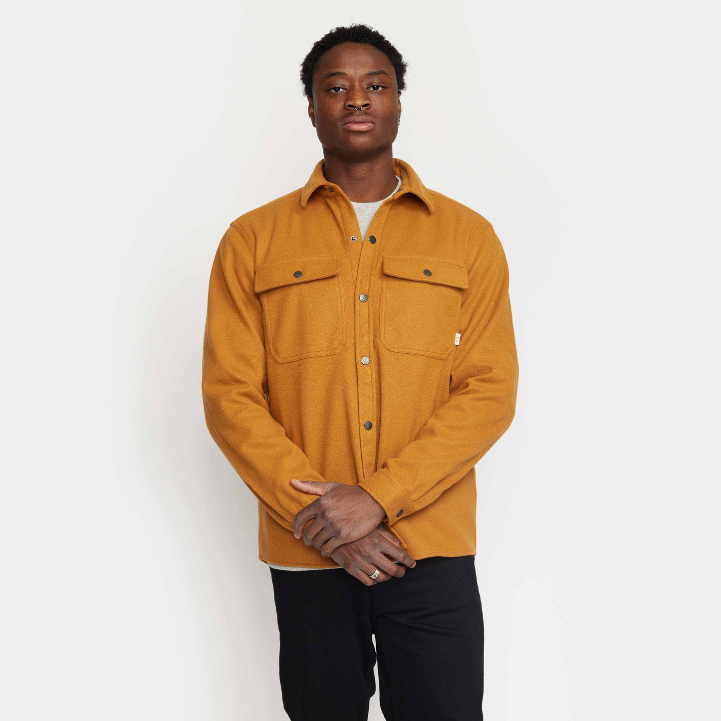 WORKER OVERSHIRT (3136) - darkyellow