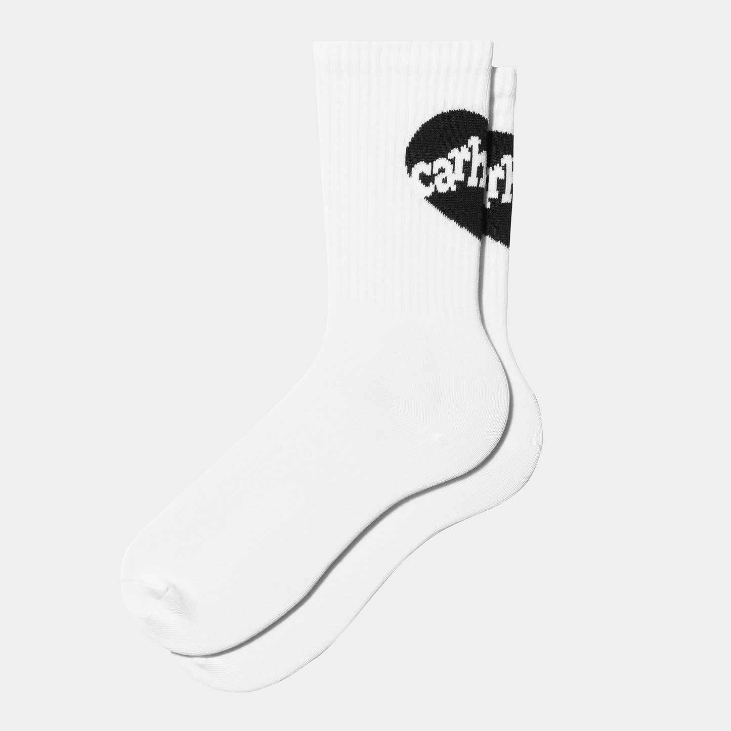 AMOUR SOCKS - white/black