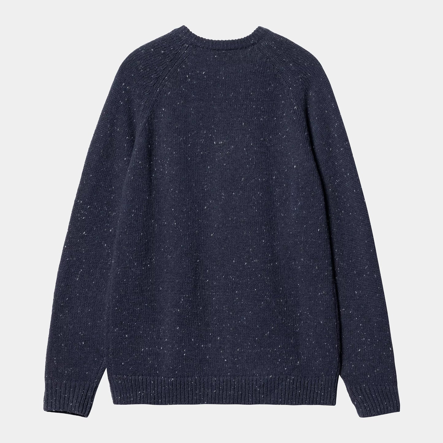 ANGLISTIC SWEATER - speckled air force blue