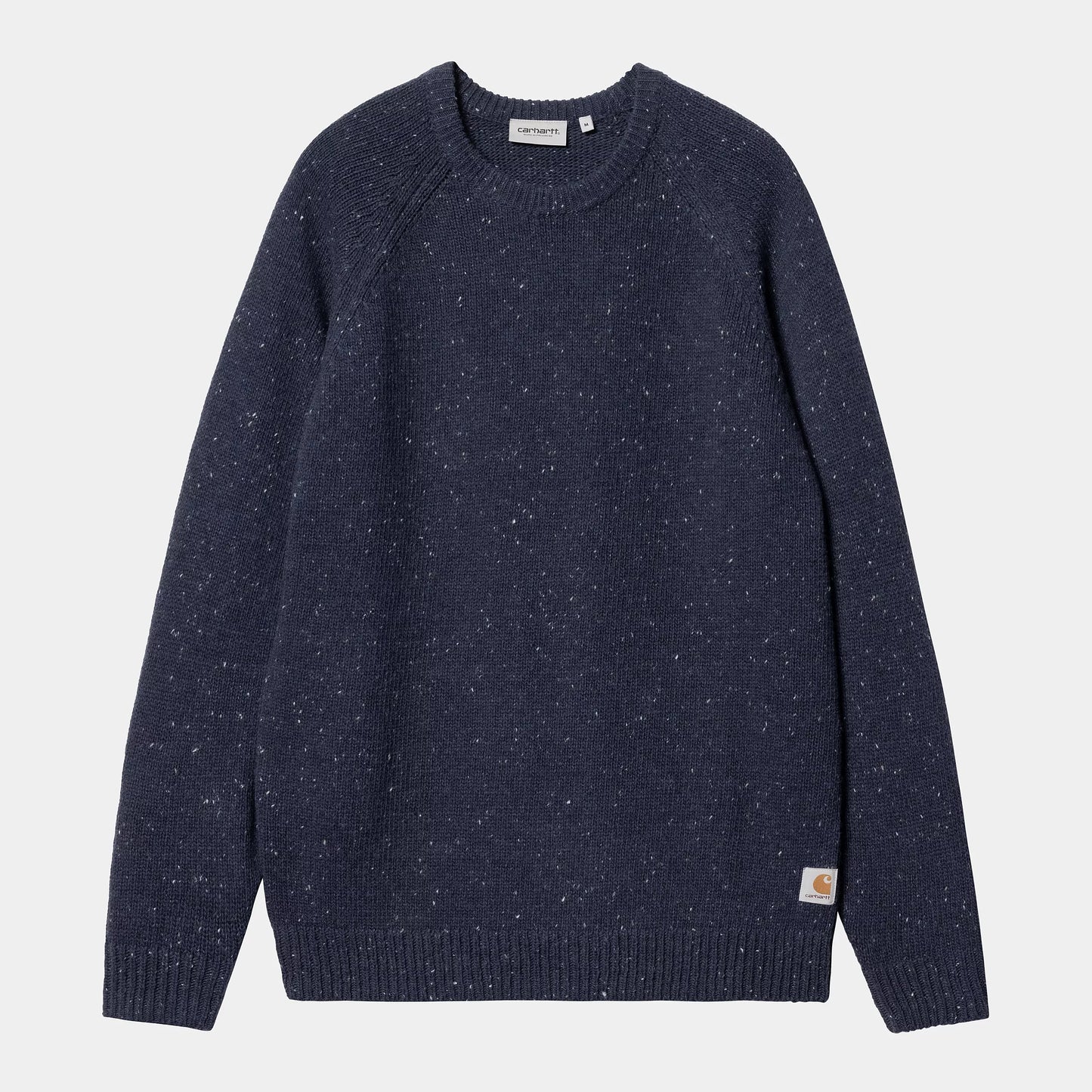 ANGLISTIC SWEATER - speckled air force blue