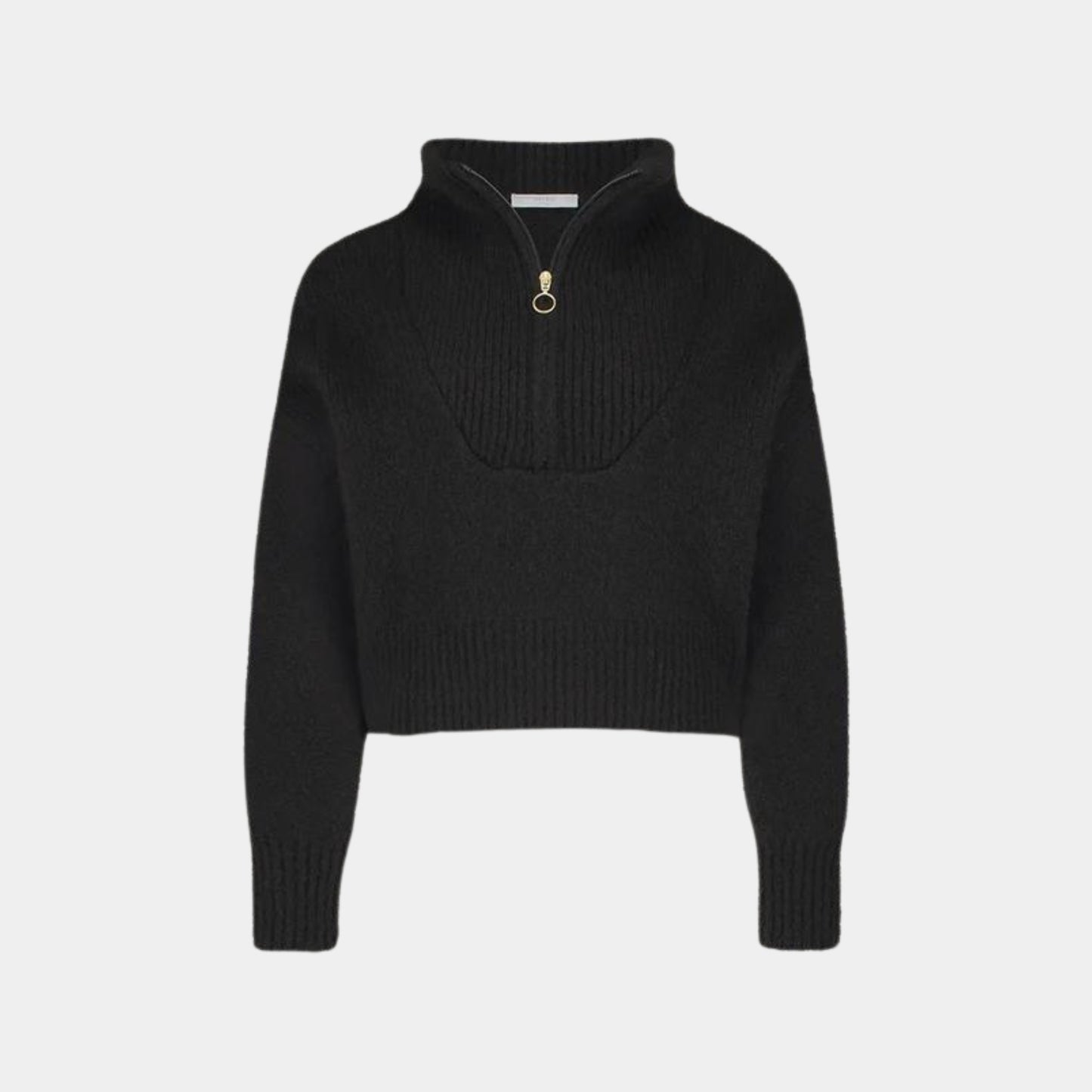 BOXY BEAU PULLOVER - black