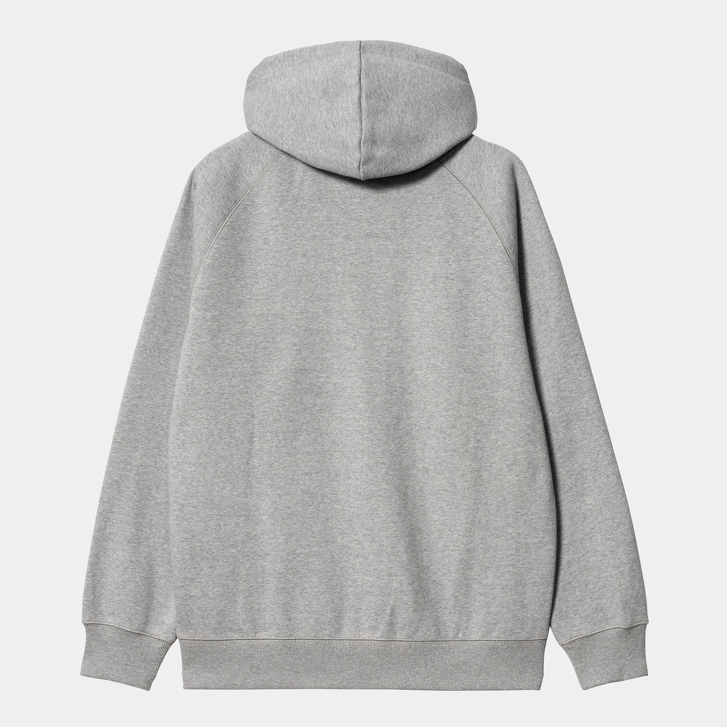 HOODED CHASE JACKET - grey heather/gold