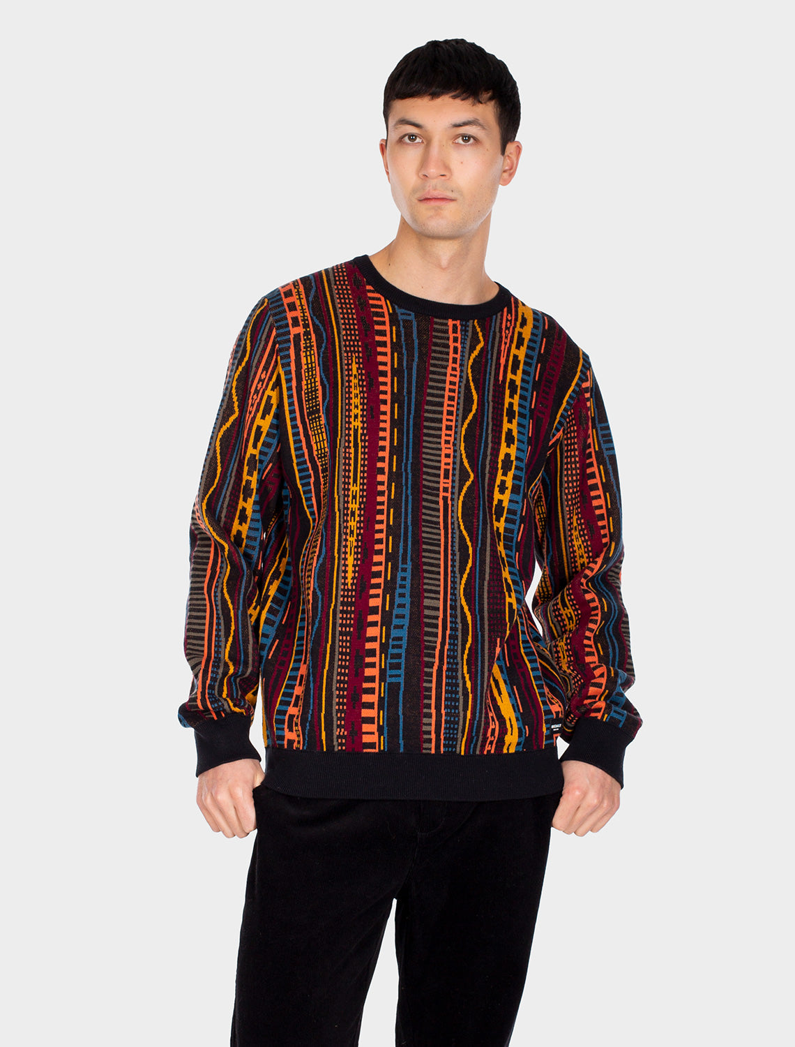 THEODORE KNIT - black
