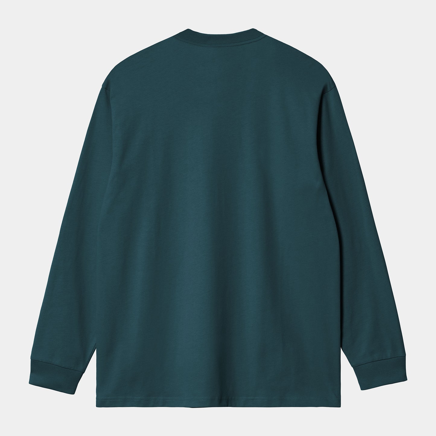 L/S CHASE T-SHIRT - duck blue/gold