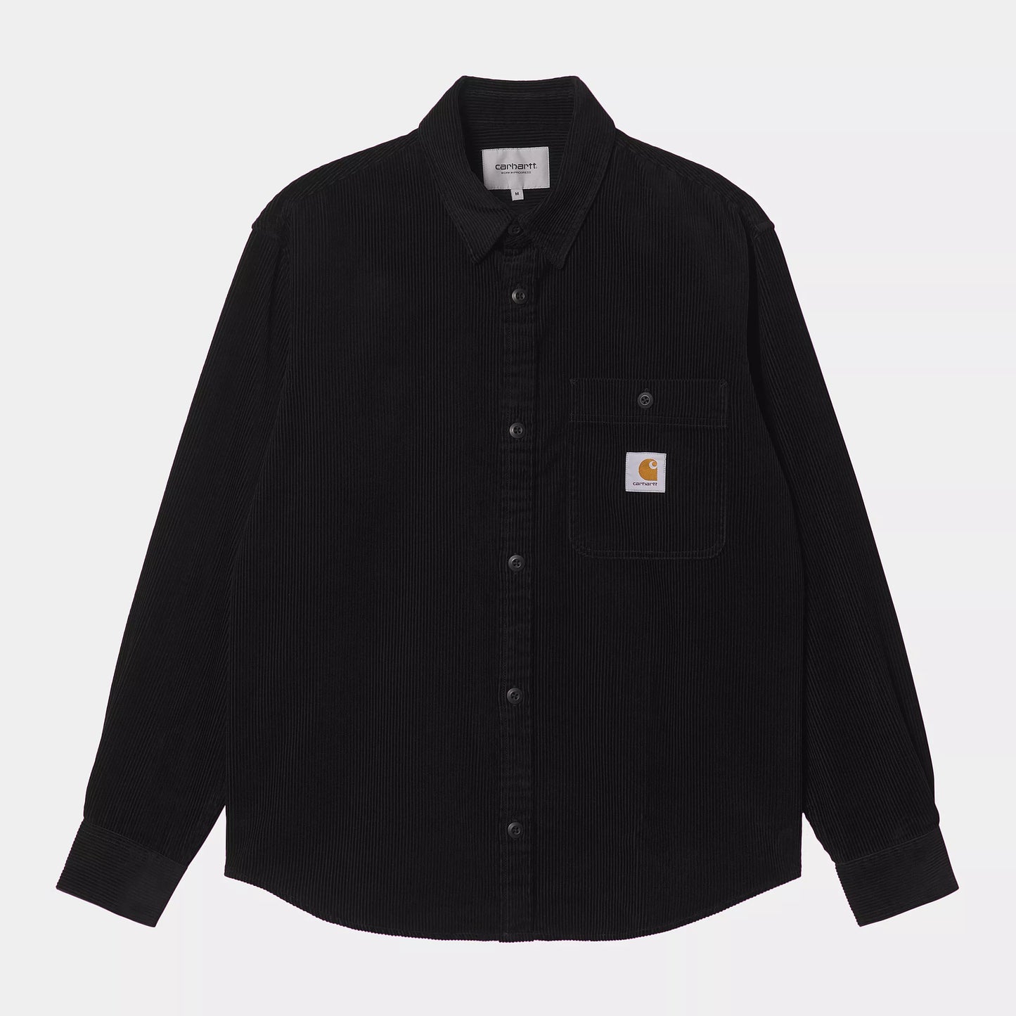 FLINT SHIRT - black rinsed