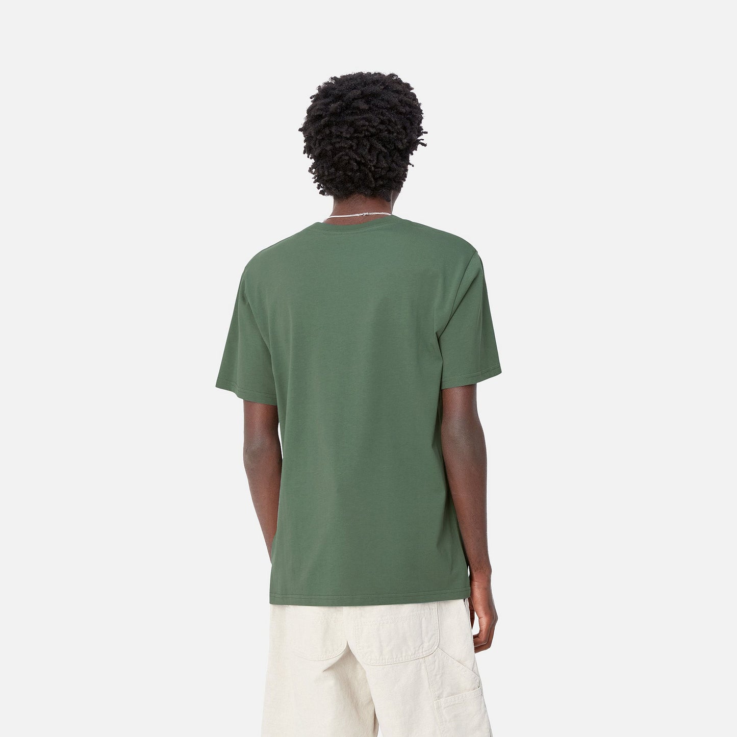 S/S POCKET T-SHIRT - duckgreen