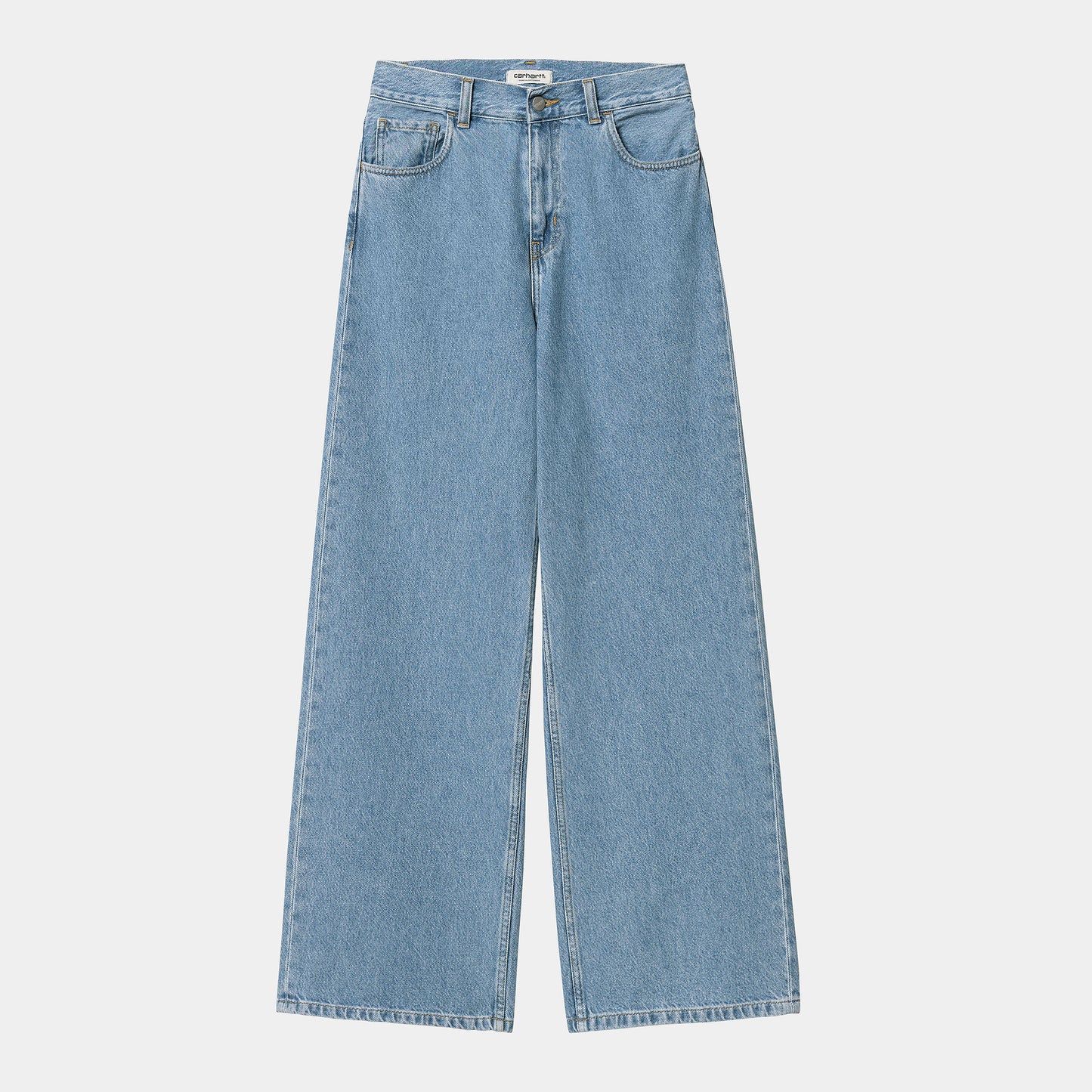 W' JANE PANT - blue heavy stone wash