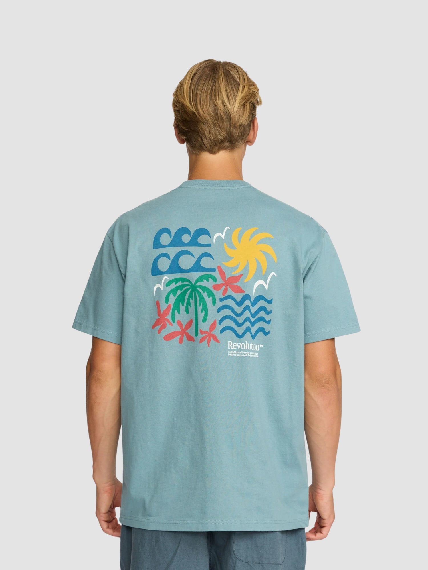 APPLICATION T-SHIRT SUM (1453) - blue