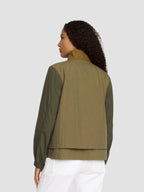 BLOCK JACKET (77351) - army