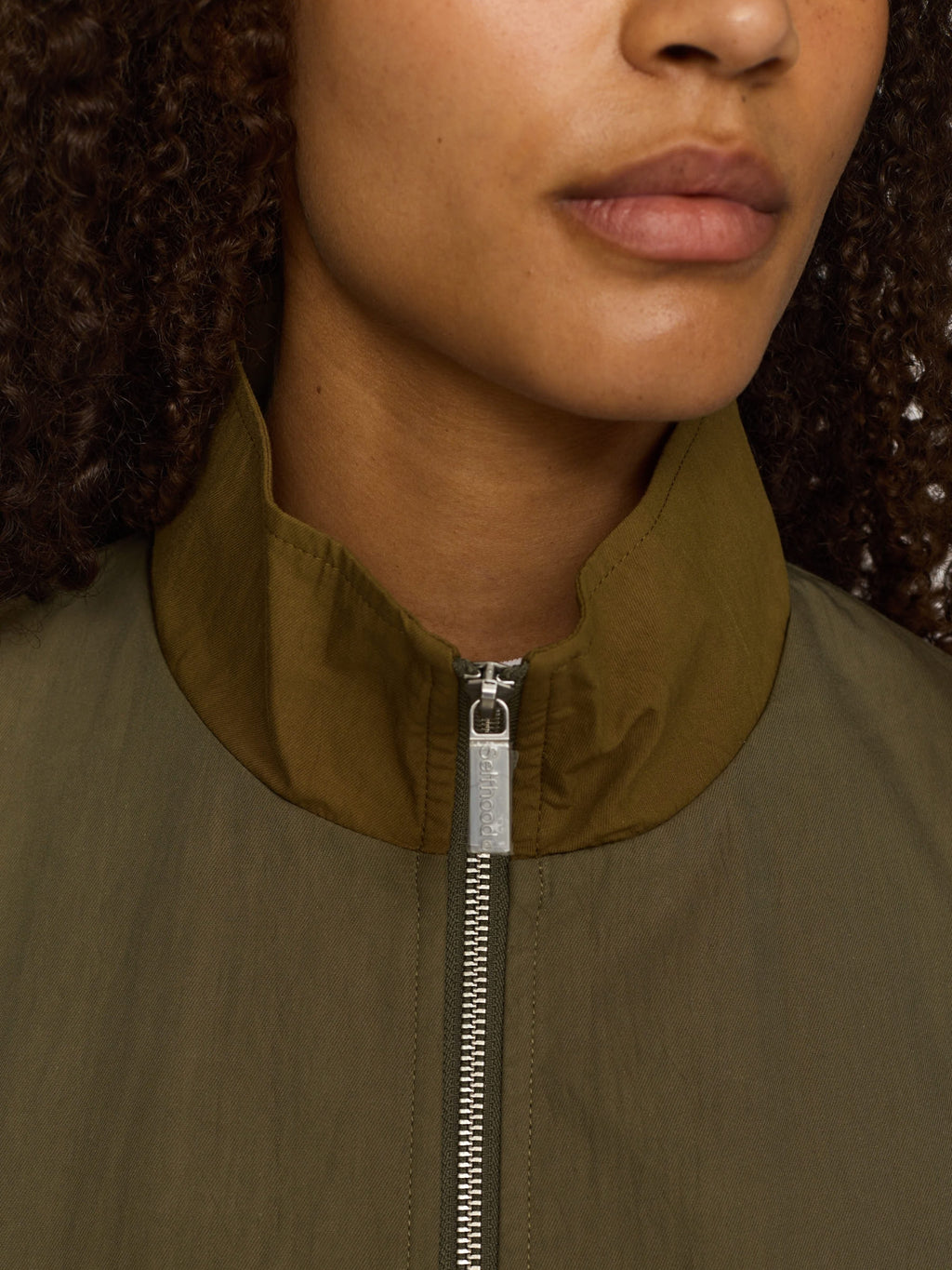 BLOCK JACKET (77351) - army