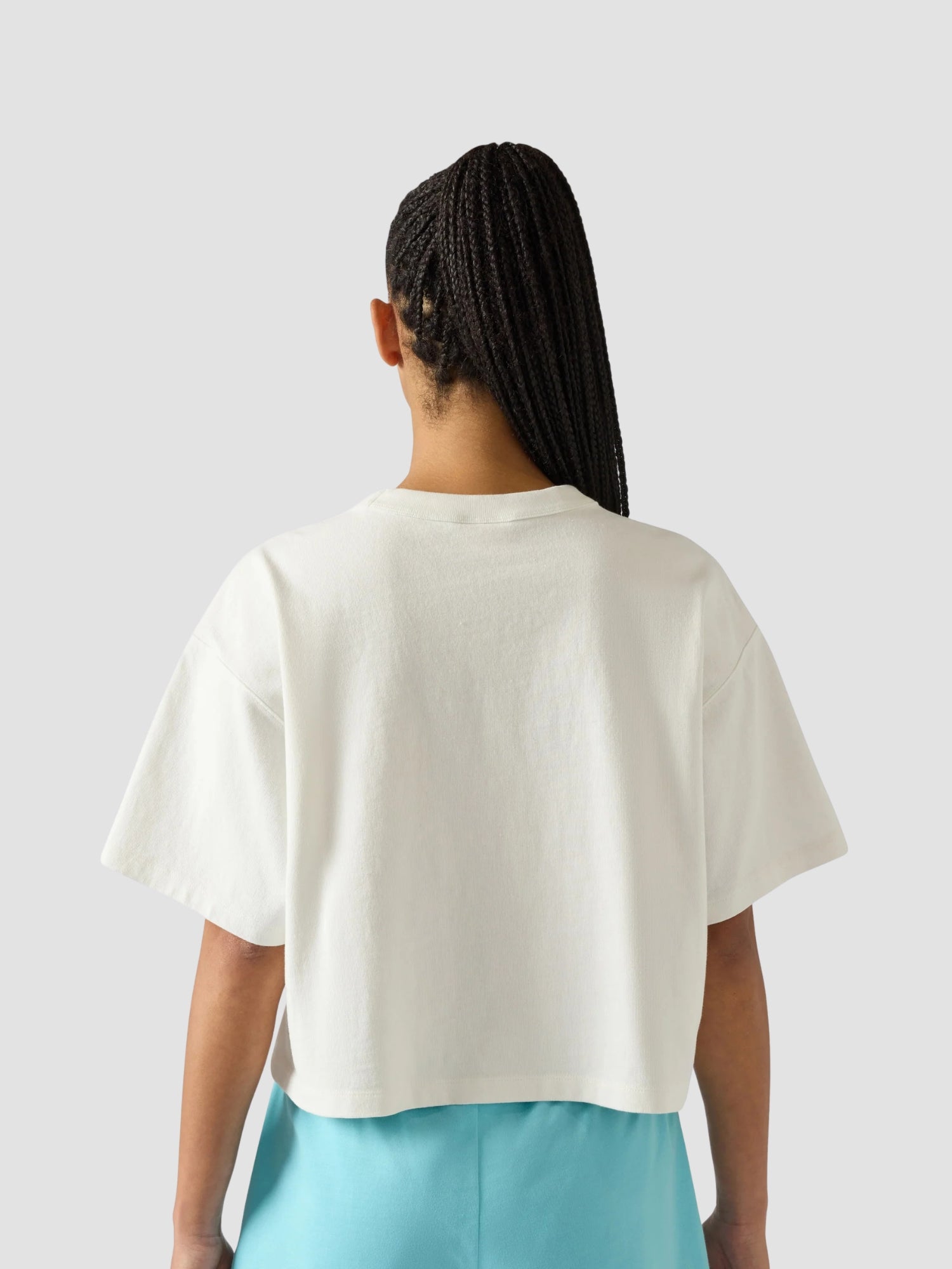 CREWNECK CROPTOP T-SHIRT - SNO