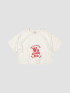 CREWNECK CROPTOP T-SHIRT - SNO