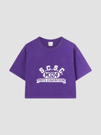 CREWNECK CROPTOP T-SHIRT - TLP