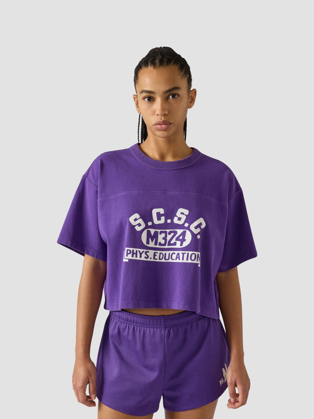 CREWNECK CROPTOP T-SHIRT - TLP