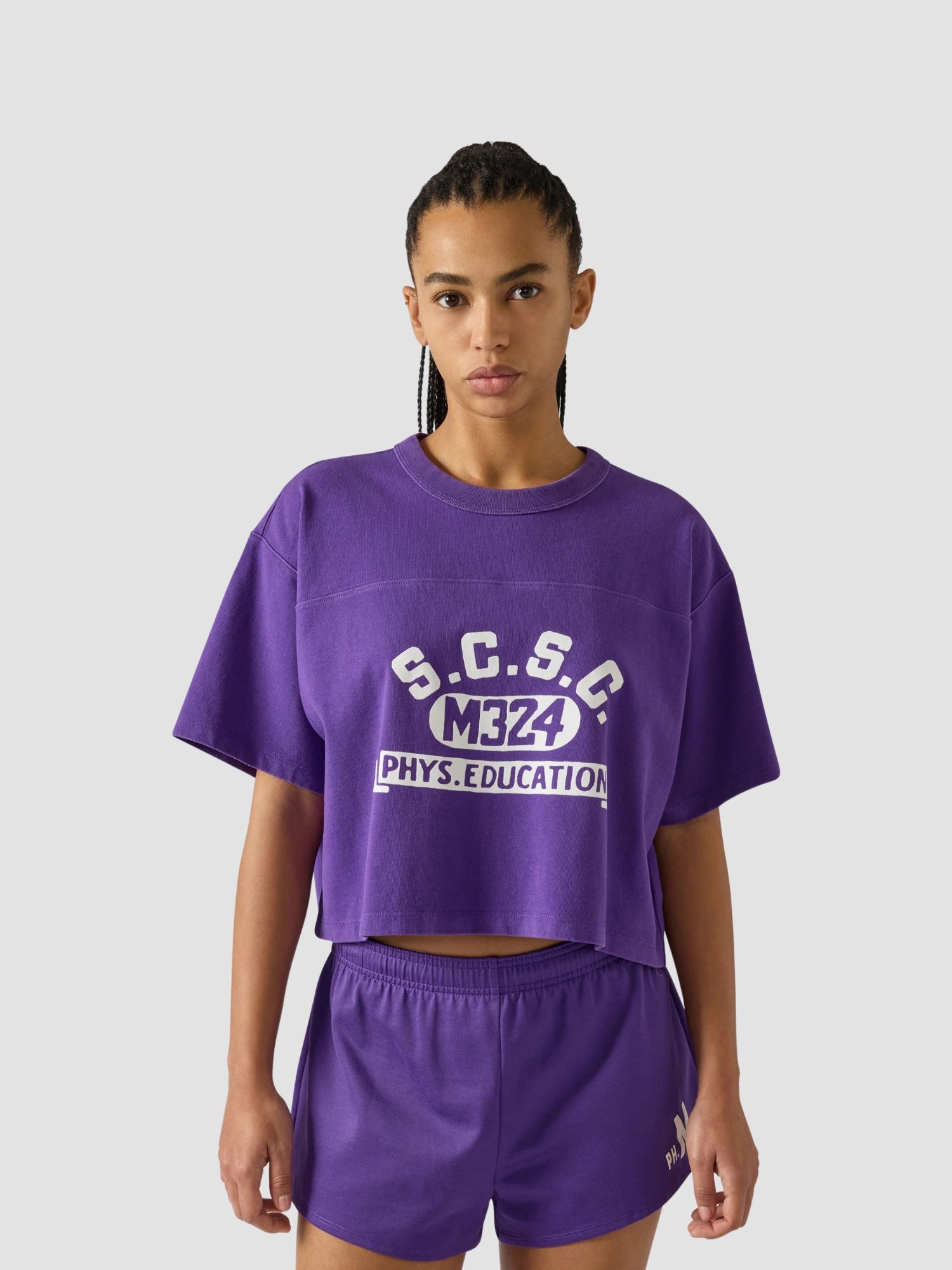 CREWNECK CROPTOP T-SHIRT - TLP