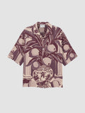 CAPRI SHIRT - burgundy