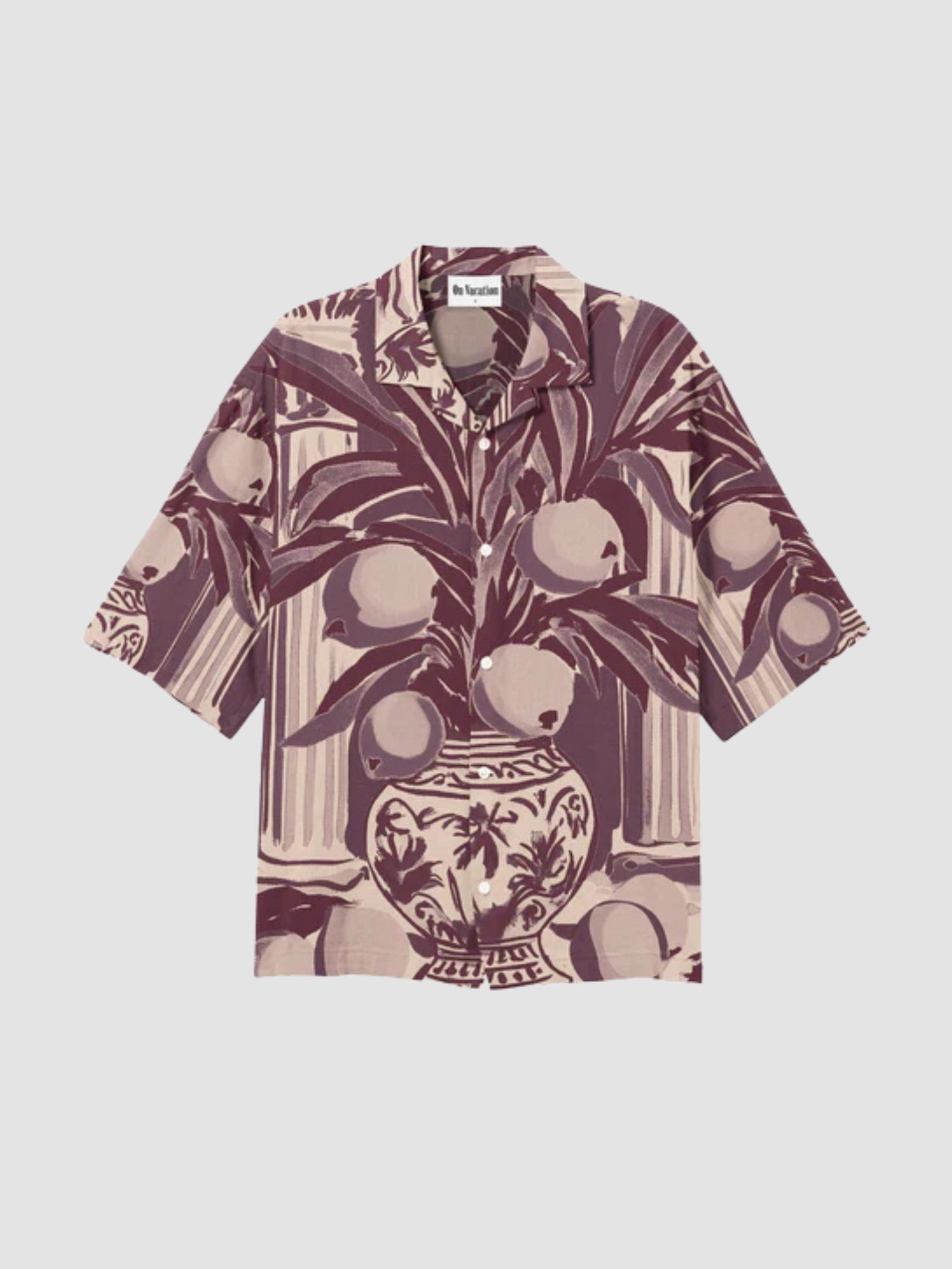 CAPRI SHIRT - burgundy