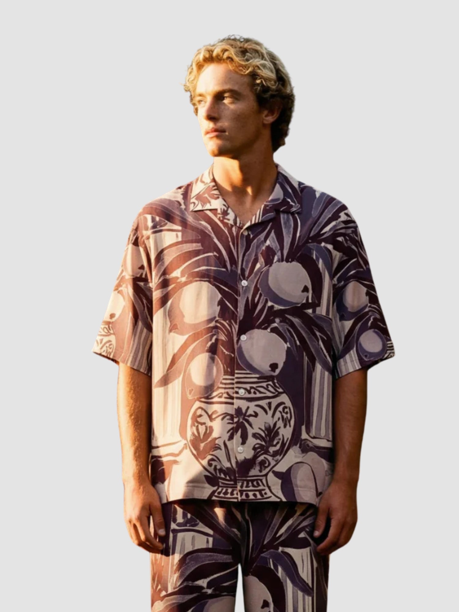 CAPRI SHIRT - burgundy