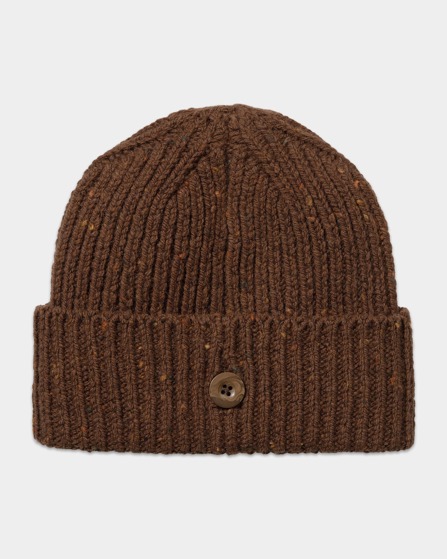 ANGLISTIC BEANIE - speckled tamarind