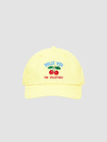 CHERRY CAP - pastel yellow