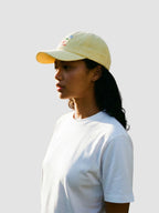 CHERRY CAP - pastel yellow