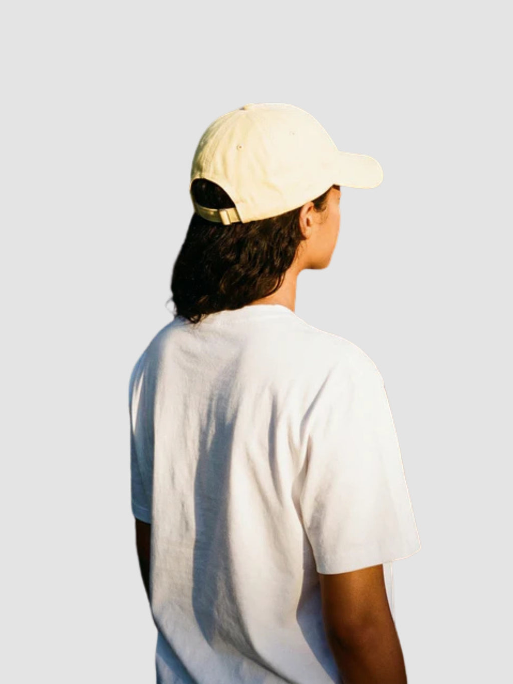 CHERRY CAP - pastel yellow
