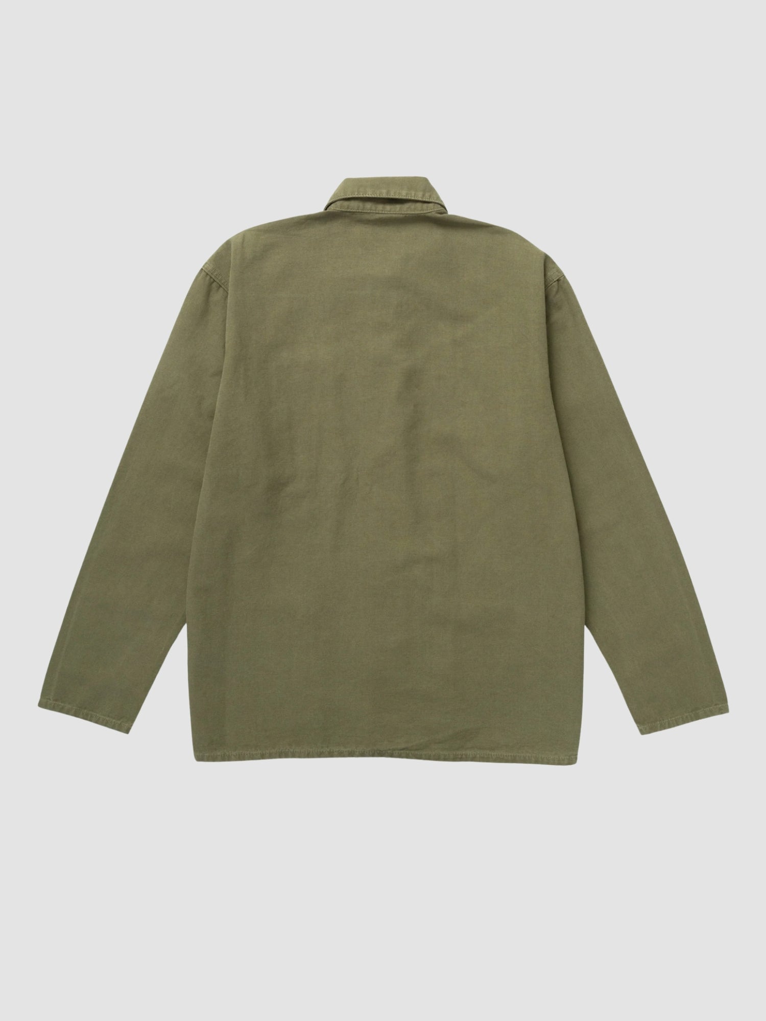 CANVAS CHORE SHIRT - olive