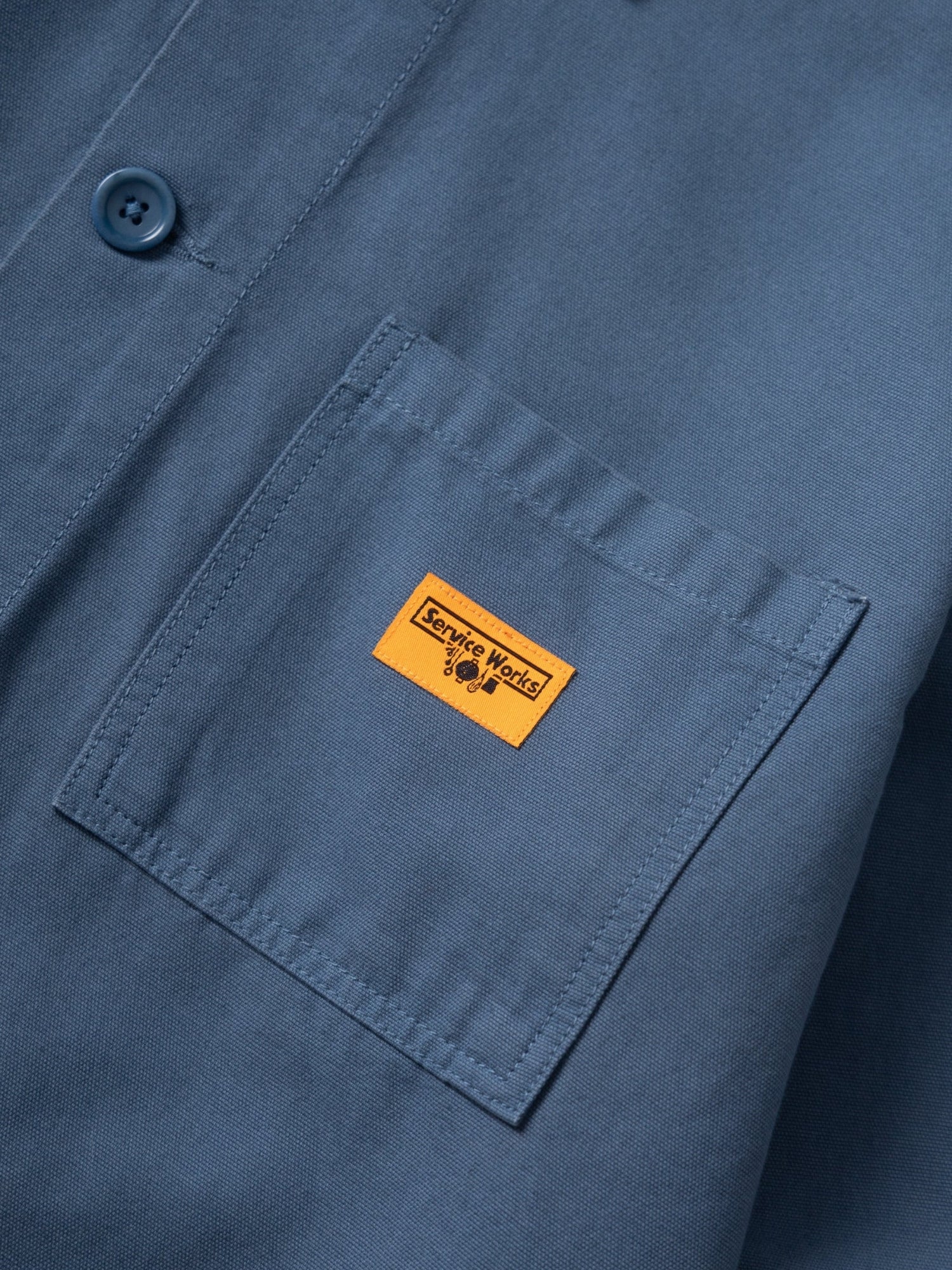 CANVAS CHORE SHIRT - slate