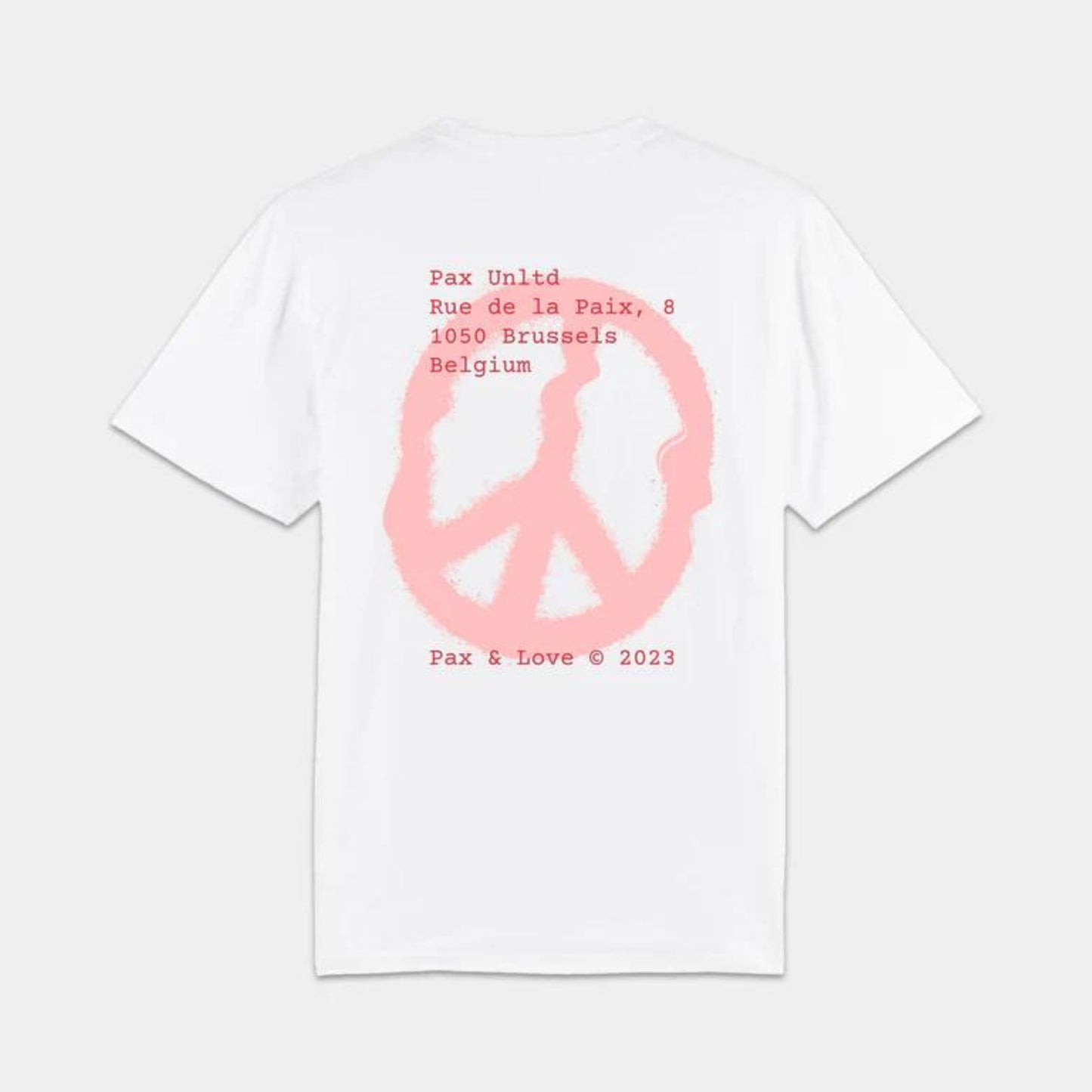 PEACE T-SHIRT - white