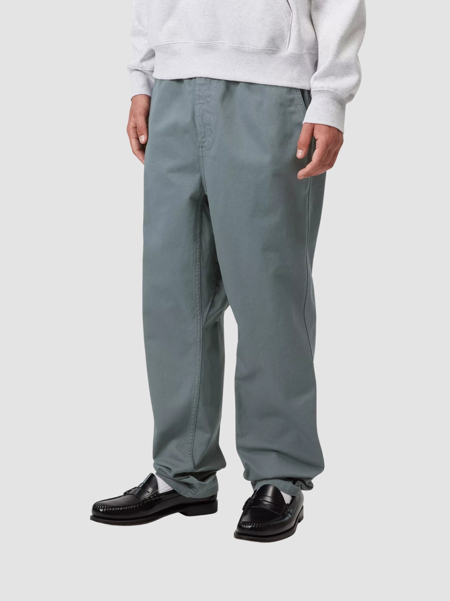 FLINT PANT - cozy blue garment dyed